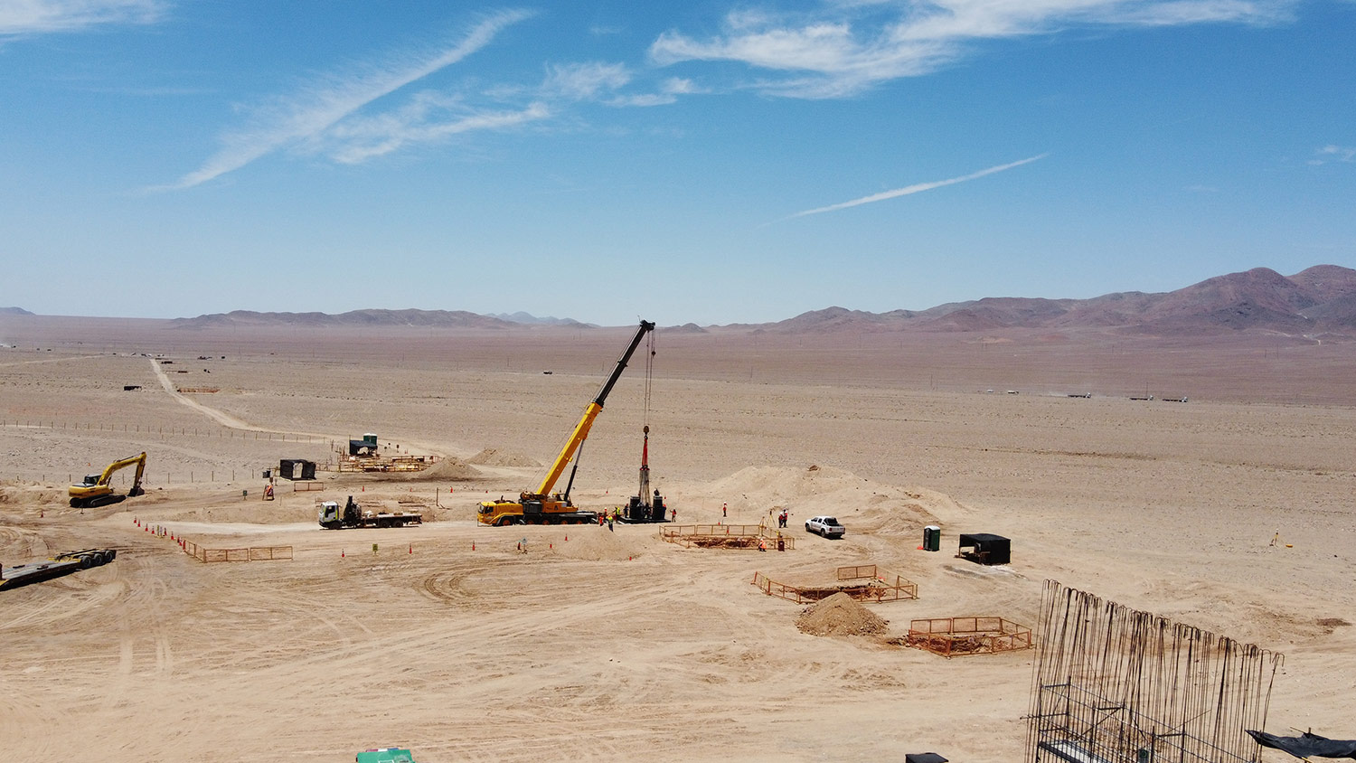 Chile: HV works gaining momentum at Solar Plant Guanchoi - STE Energy